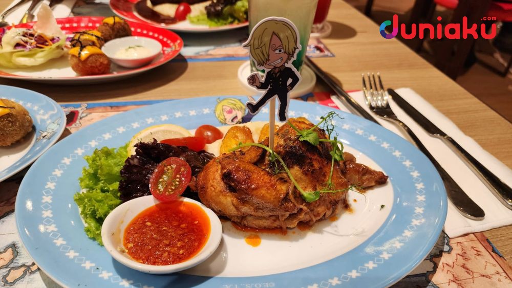 10 Potret Keseruan One Piece Cafe Jakarta! Menunya Menarik?