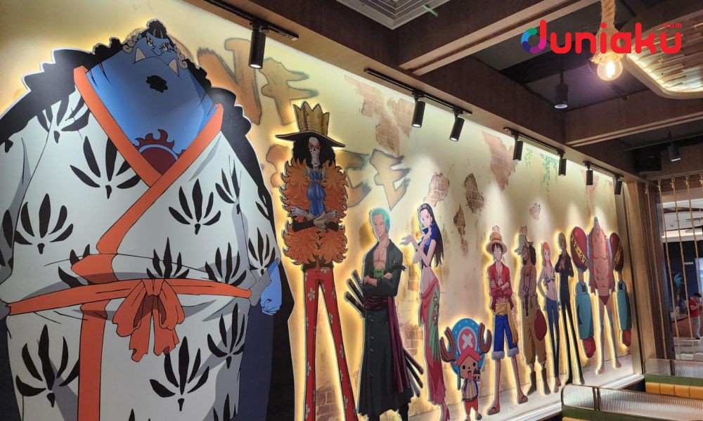 10 Potret Keseruan One Piece Cafe Jakarta! Menunya Menarik?