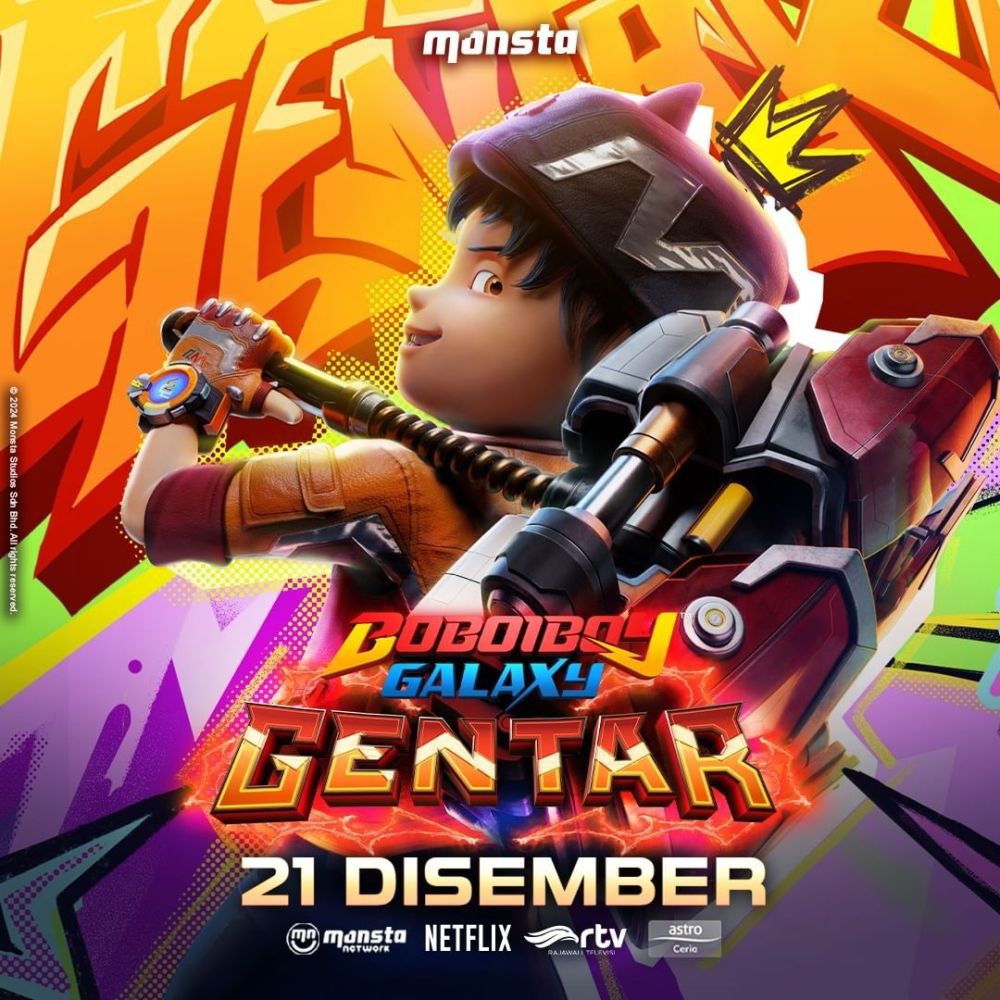 Boboiboy Galaxy Gentar Kapan Rilis? Ini Informasi Barunya!