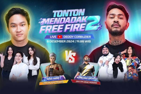 Mendadak Free Fire 2 Balik Lagi, Bawa Azka VS Rigen!