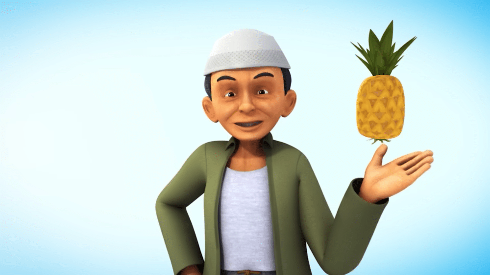 buah-buahan di Upin & Ipin