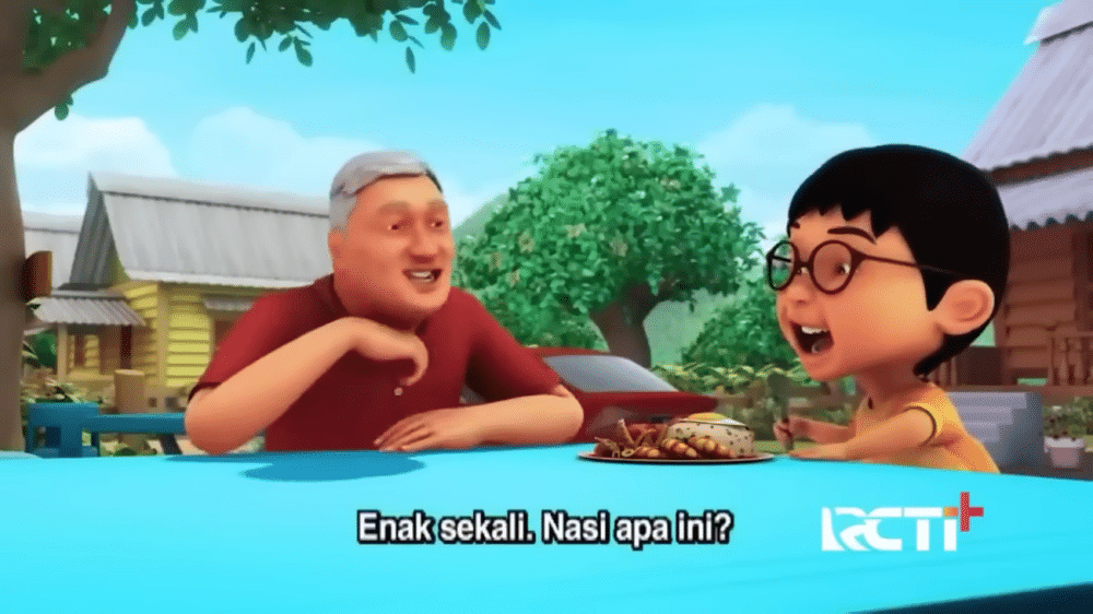 nasi goreng USA - Upin & Ipin