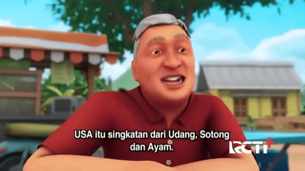 nasi goreng USA - Upin & Ipin