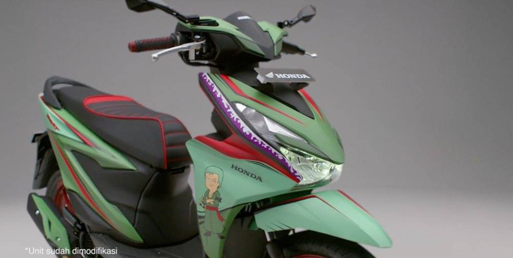 Honda BeAT X One Piece X Tahilalats, 5 Motor Spesial Kru Topi Jerami!