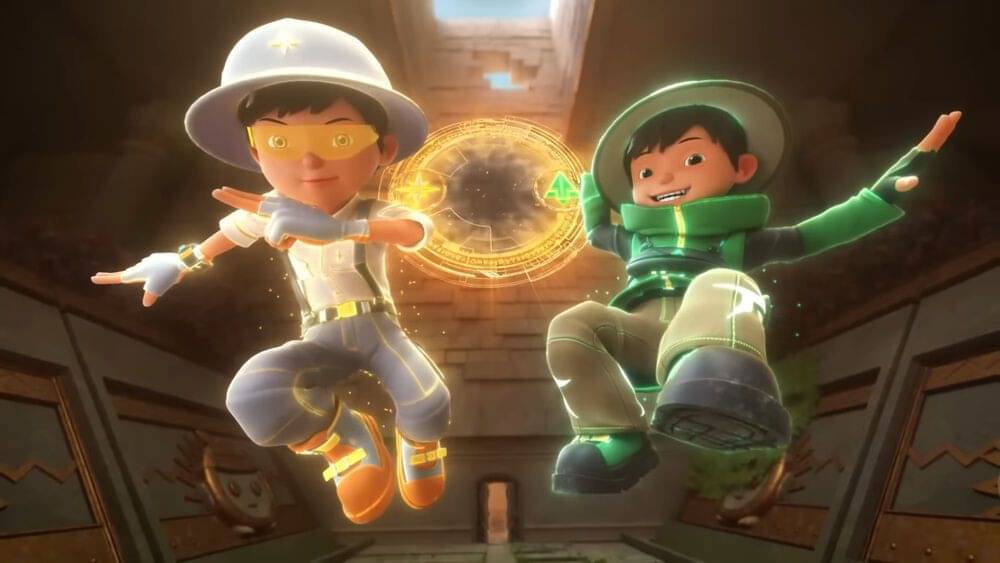 8 Foto BoBoiBoy Sori, Fusion Solar dan Duri!