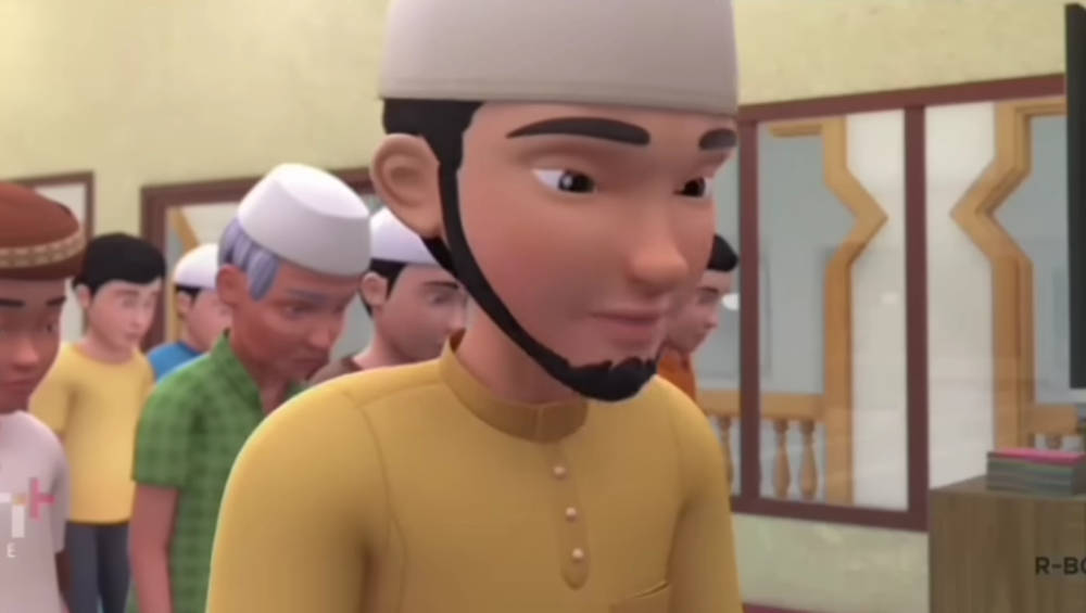 Abang Roy jadi imam - Upin & Ipin