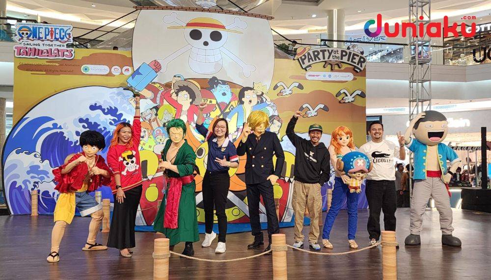 10 Potret Keseruan One Piece x Tahilalats di Kota Kasablanka!