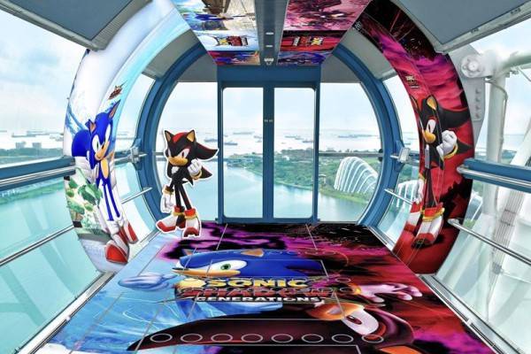 Sonic the Hedgehog: Petualangan Gaming di Singapore Flyer