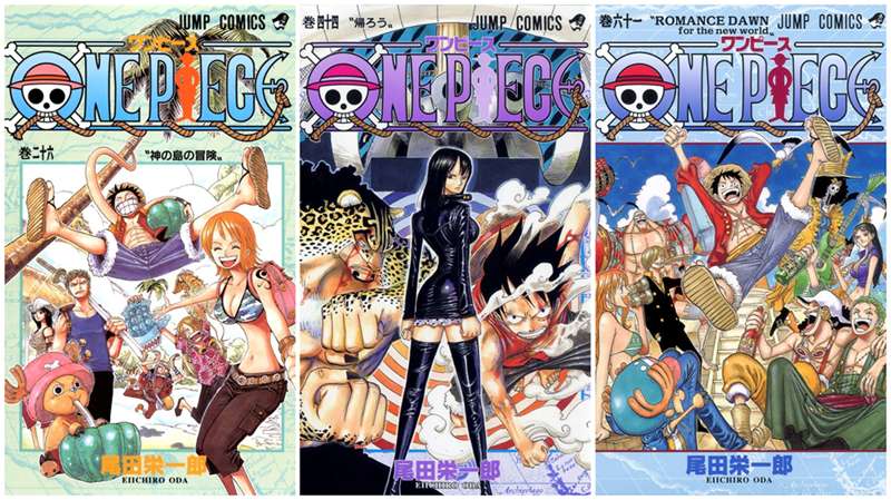 cover manga One Piece terbaik