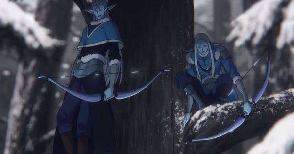 Para Ice Elves menyambut para hunter dengan terornya - Solo Leveling S2