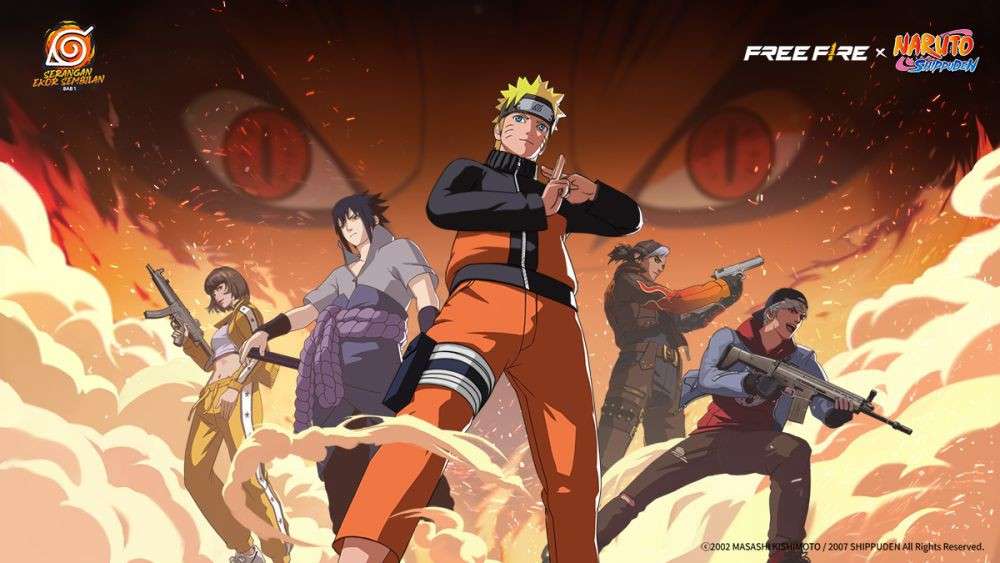 Kolaborasi Garena Free Fire dan NARUTO SHIPPUDEN Hadir 10 Januari 2025