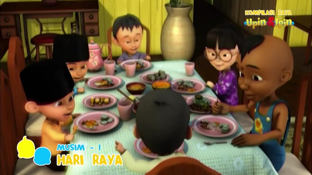 Upin dan Ipin episode lebaran terbaik