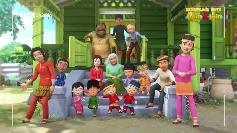 Upin dan Ipin episode lebaran terbaik