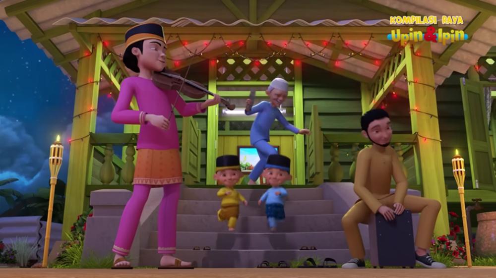 Upin dan Ipin episode lebaran terbaik