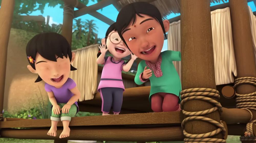 Susanti, Mei Mei, dan Devi - Upin dan Ipin