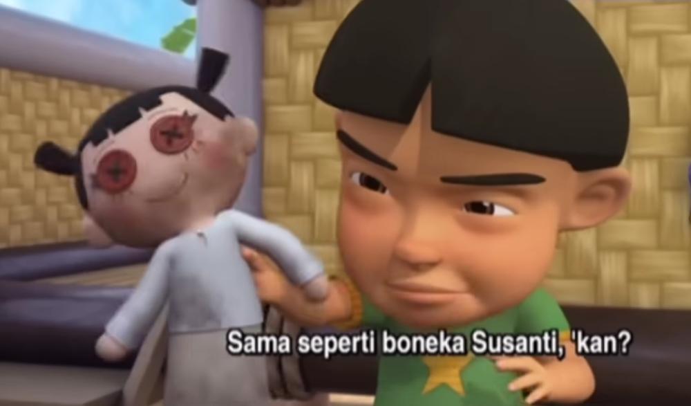 episode Hantu - Upin & Ipin