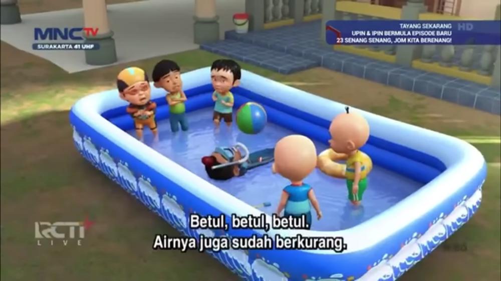 Kolam Renang - Upin & Ipin