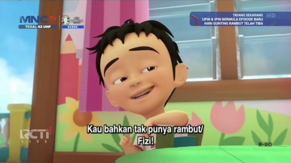 episode Gunting Rambut - Upin & Ipin