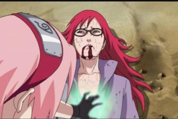 Mengingat Lagi Momen Sakura Menyelamatkan Nyawa Karin di Naruto