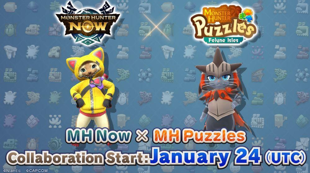 Intip Kolaborasi Game Monster Hunter Puzzles x Monster Hunter Now!