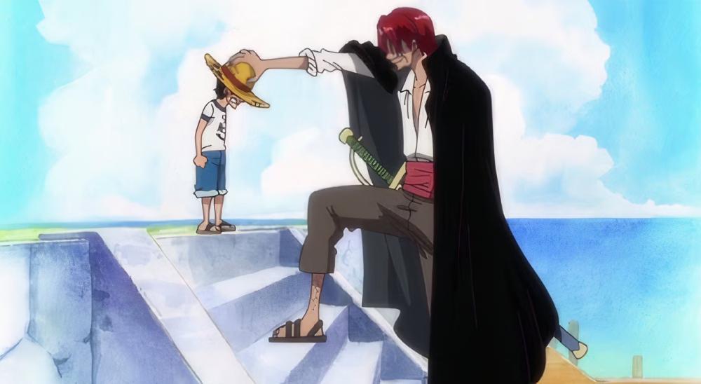 Luffy dan Shanks - One Piece