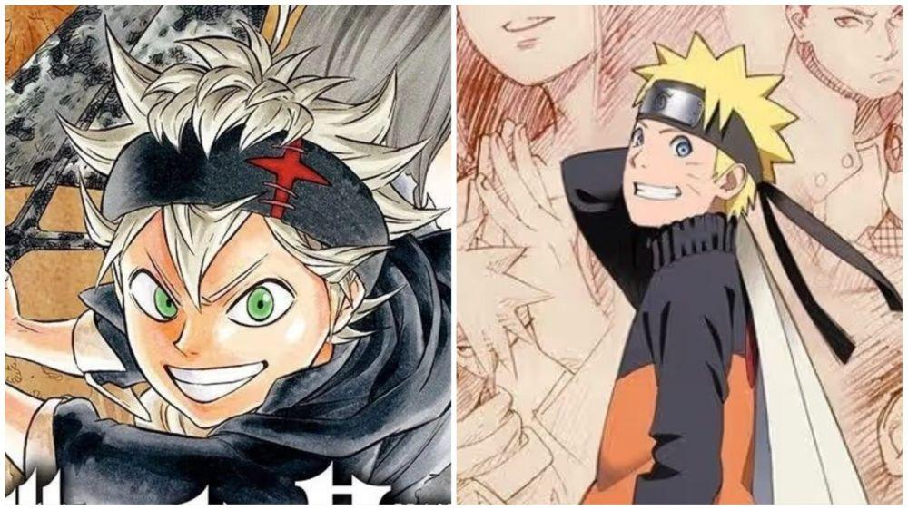 (Dok. Shueisha/Black Clover, Naruto Shippuden)