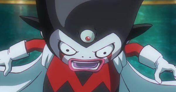 Evil Third Eye terpasang di dahi Gomah - Dragon Ball Daima