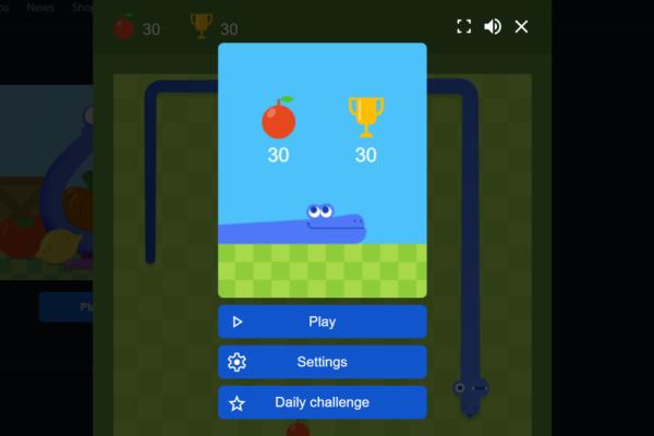 Begini Cara Main Game Google Bertemakan Tahun Ular