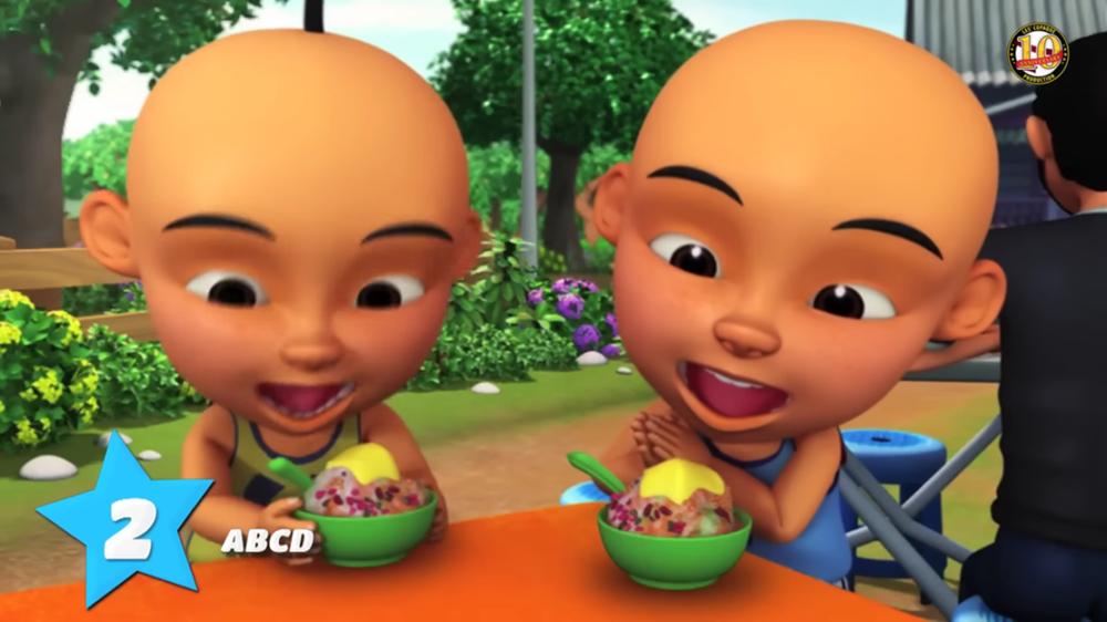 top 10 makanan Kampung Durian Runtuh Upin & Ipin