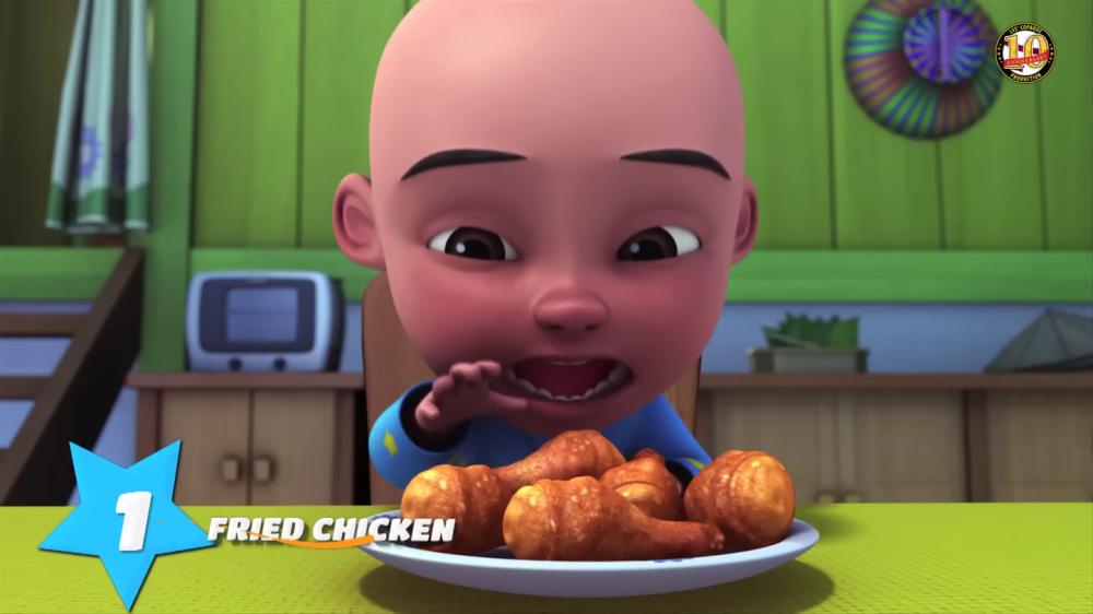 top 10 makanan Kampung Durian Runtuh Upin & Ipin