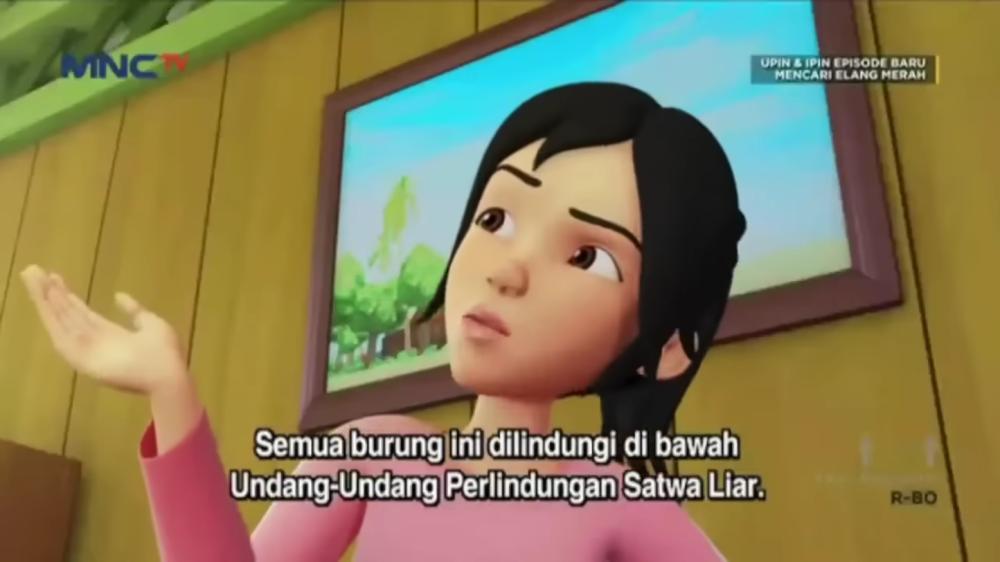 episode Mencari Elang Merah - Upin & Ipin