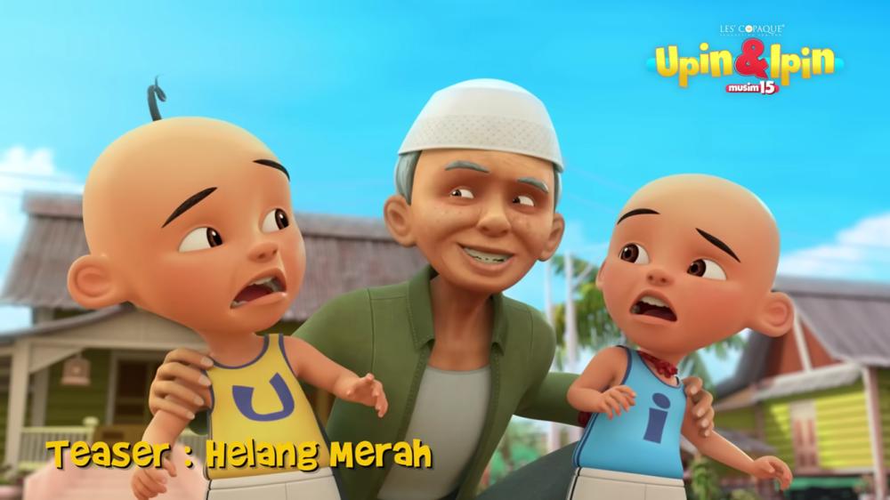 episode Mencari Elang Merah - Upin & Ipin