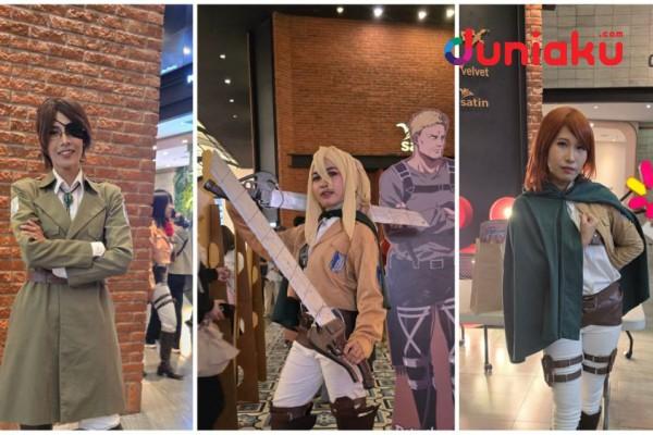 Cosplay 6 Karakter Attack on Titan di Screening AoT: The Last Attack!