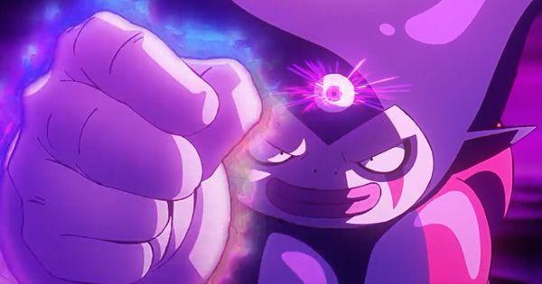 Gomah memakai kekuatannya yang ditingkatkan Evil Third Eye - Dragon Ball Daima