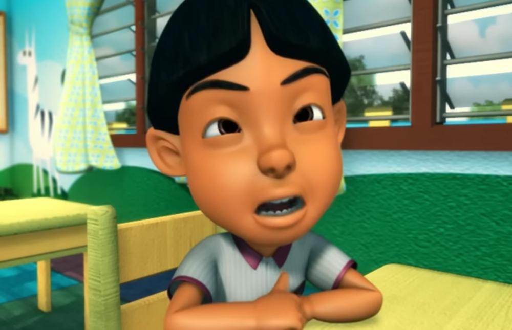 Mail di episode Gosok Jangan Tak Gosok - Upin & Ipin