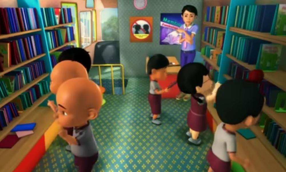 episode Seronoknya Membaca - Upin & Ipin