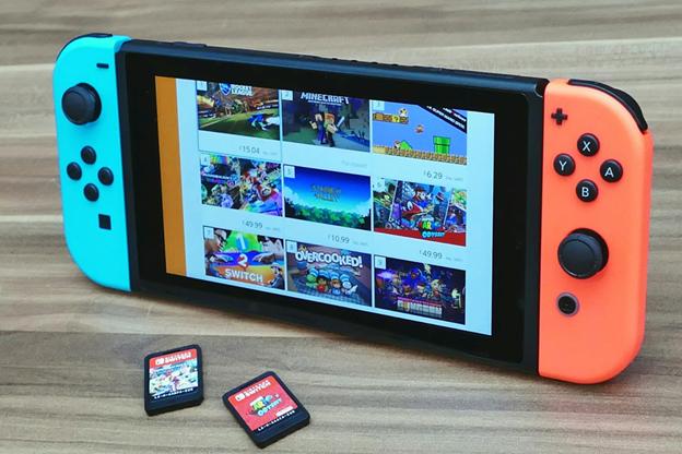 ilustrasi Nintendo Switch