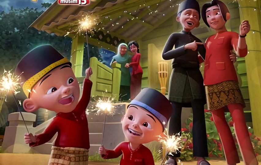 hal menarik di Upin & Ipin episode Raya Penuh Makna