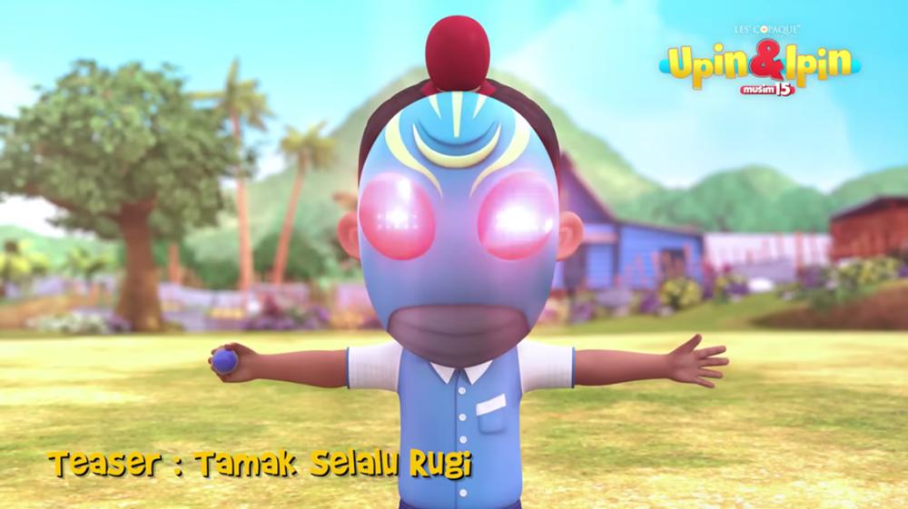 Misteri Kekuatan Jarjit Mode Topeng di Upin dan Ipin