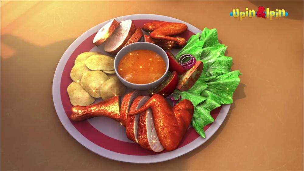 ide menu berbuka ala Upin & Ipin