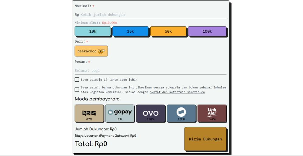 Cara Donasi Saweria: Cara Aman Dukung Kreator Konten Idola!