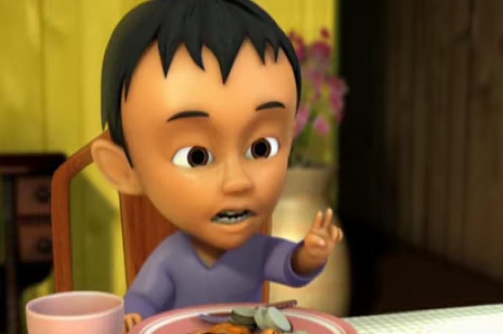 15 Momen Fizi Asbun di Upin dan Ipin, Gak Ada Akhlak!