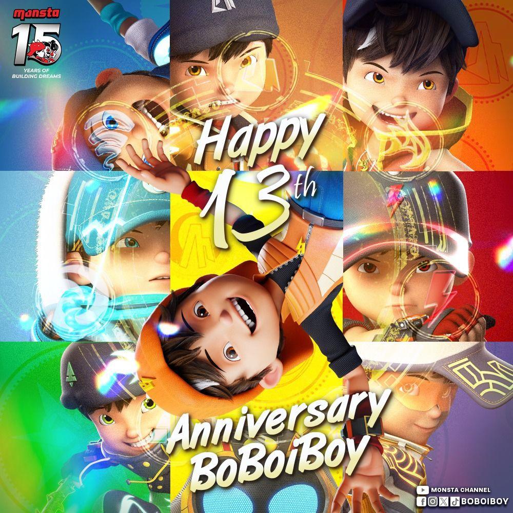 BoBoiBoy Ulang Tahun 13 Maret, Ini 8 Fakta Ultah BoBoiBoy!