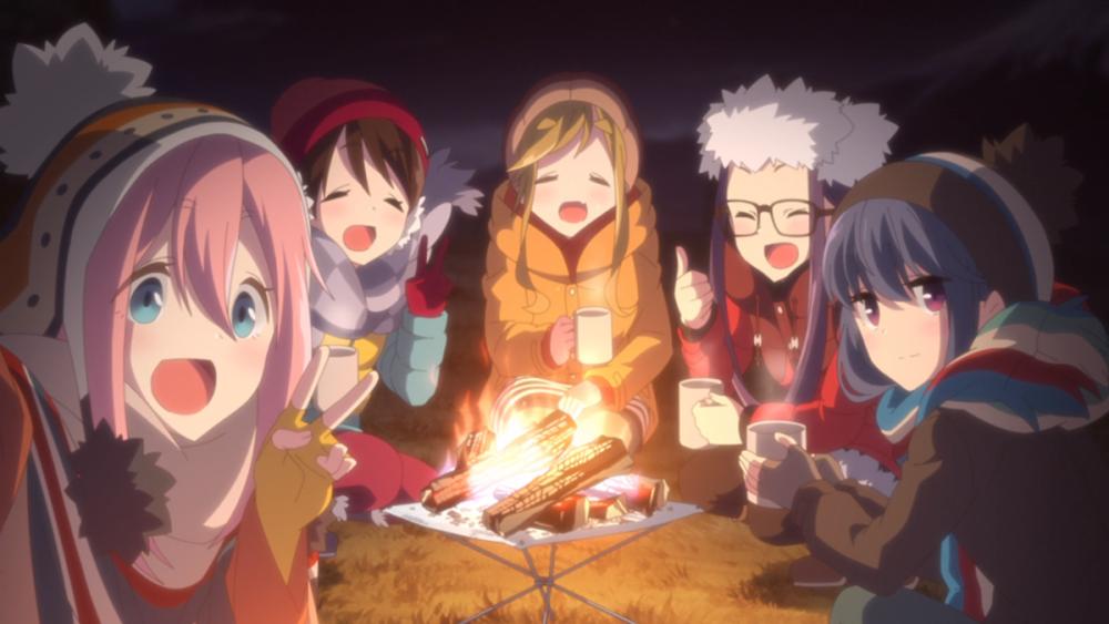 Laid-Back Camp - anime yang aman buat ngabuburit