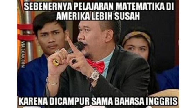 Meme Kocak Yang Bikin Kamu Kangen Guru Matematikamu