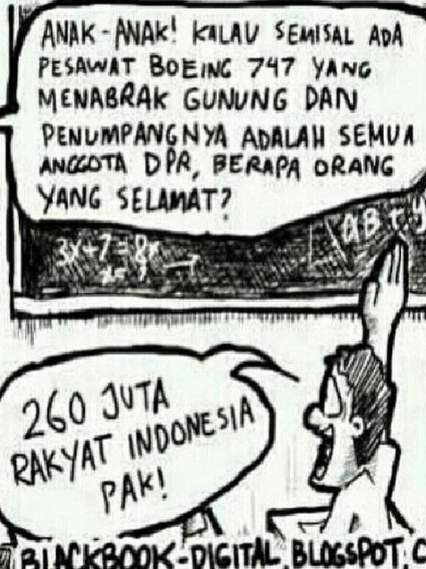 Ketika Tingkah Laku Anggota DPR Dibuat Meme Seperti Ini
