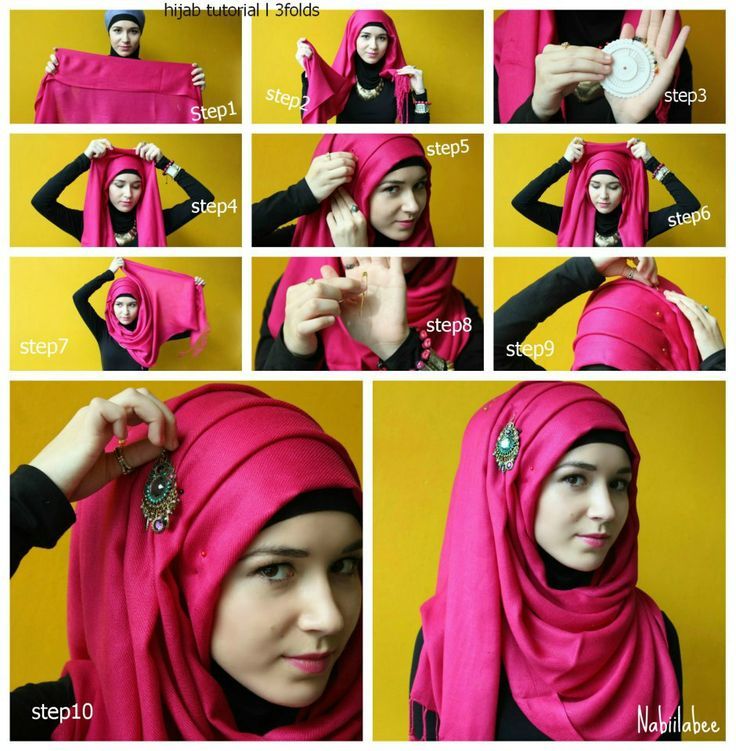 Tutorial Hijab Pashmina 2019