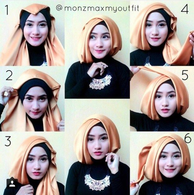 13 Tutorial Hijab Simpel dan Cantik yang Cocok Buat  Kondangan 