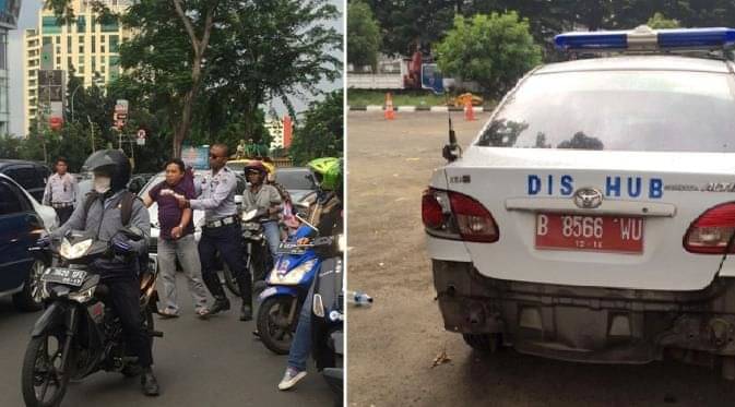 Heboh Di Medsos: 3 Oknum Petugas Dishub Keroyok Seorang Pengemudi Mobil