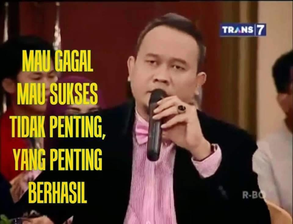 15 Meme Kocak Cak Lontong ini Bikin Sakit Kepala Langsung Sembuh, Salam